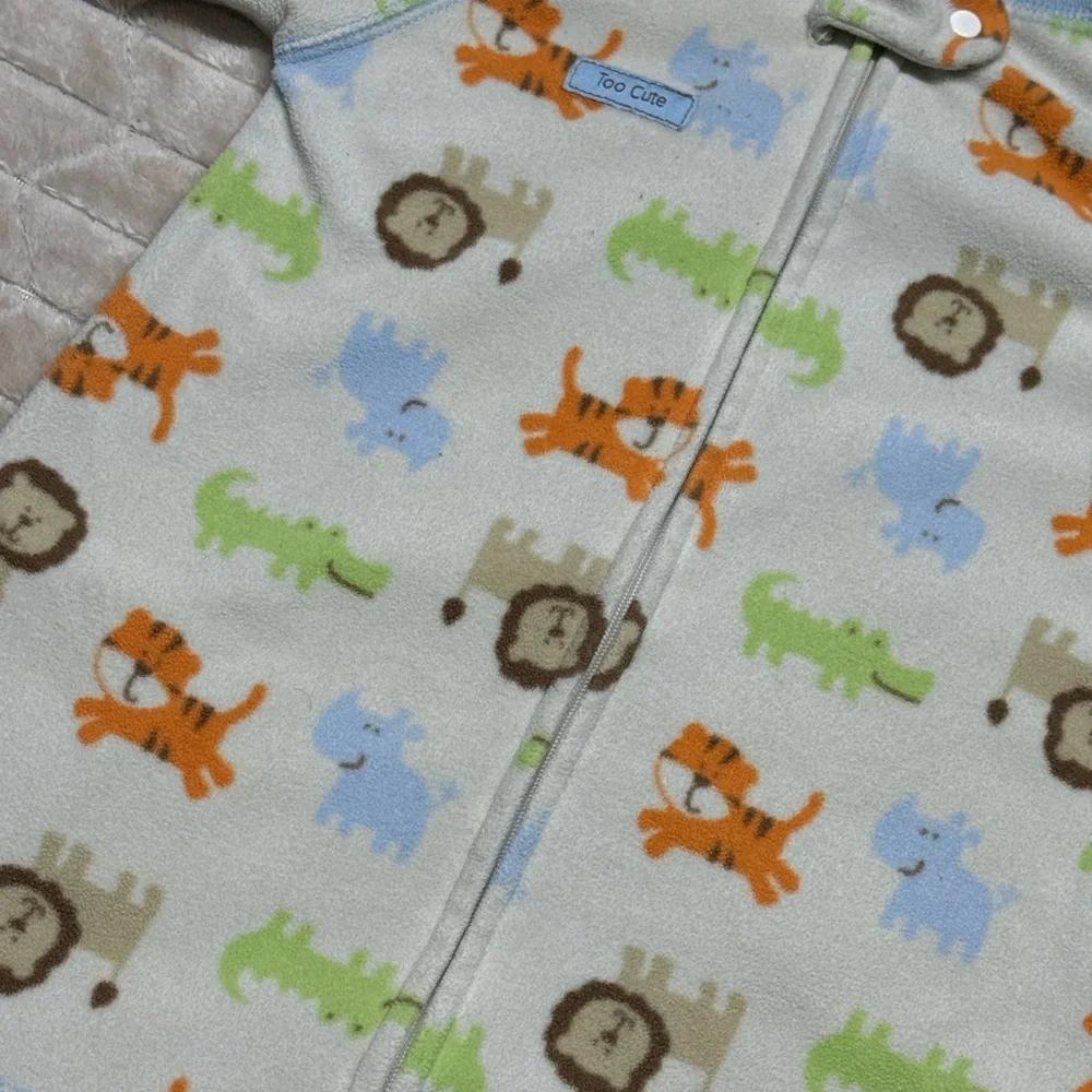Carter's | Safari Print Baby Fleece Sleep Sack | 0-9M